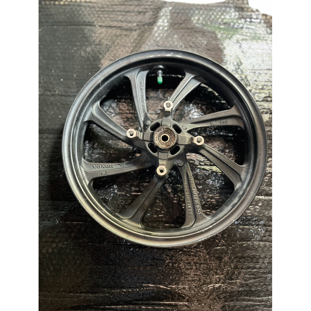 Velg Honda Pcx 150 lokal Depan Belakang Second Copotan Original Honda