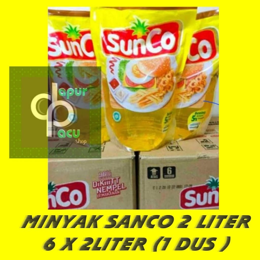 Minyak Goreng Sunco 2 liter ( 1dus isi 6 )