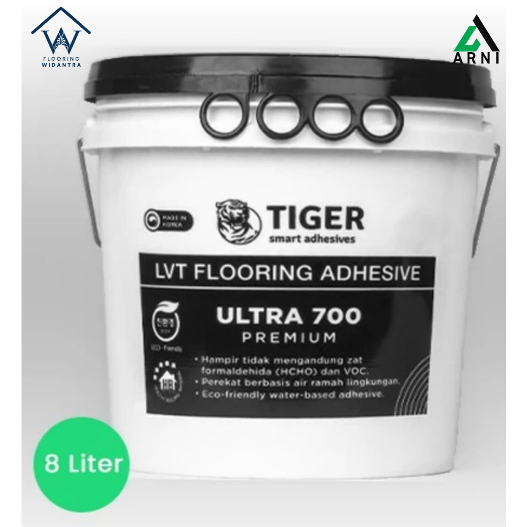 Lem Vinyl Putih Tiger / Lem Perekat Vinyl Flooring 8L