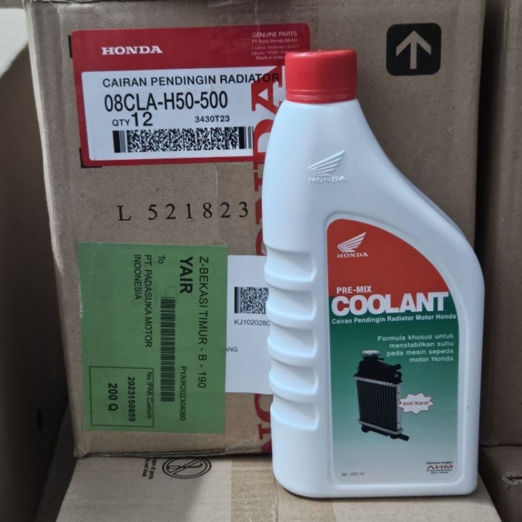 Oli Radiator Honda / Cairan Pendingin Coolant Motor