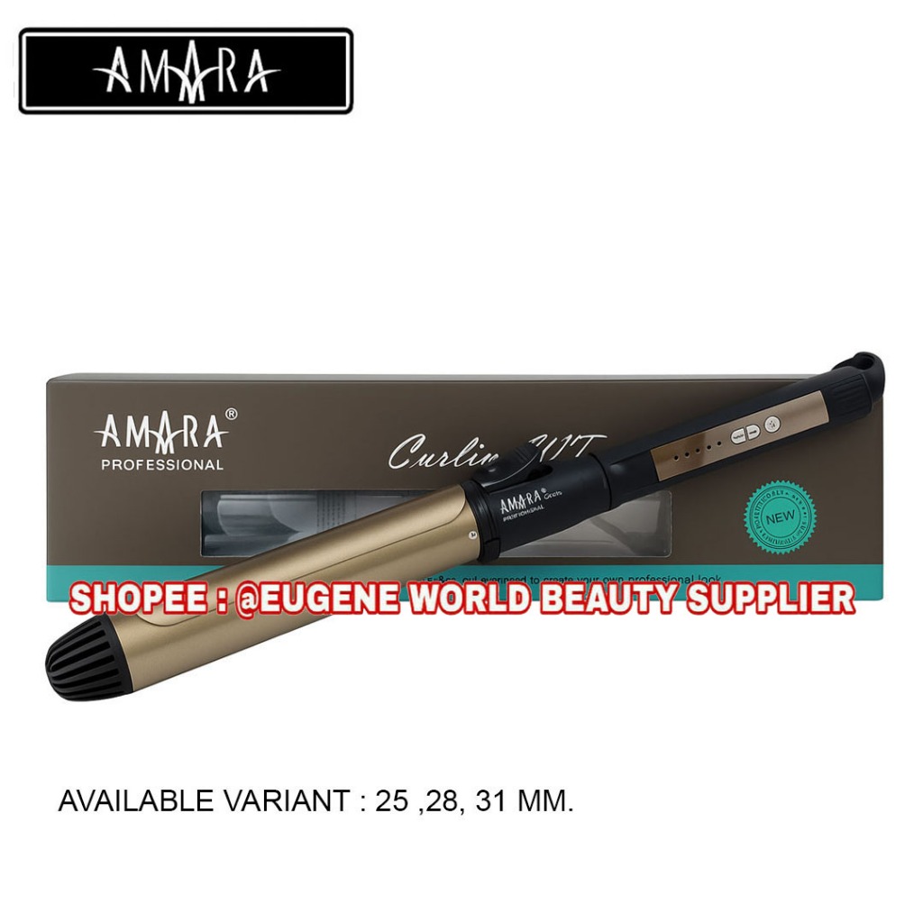 AMARA : ALAT KERITING RAMBUT SALON CURLING TONG / ALAT KRITING RAMBUT PENGERITING RAMBUT SPIRAL SOSI