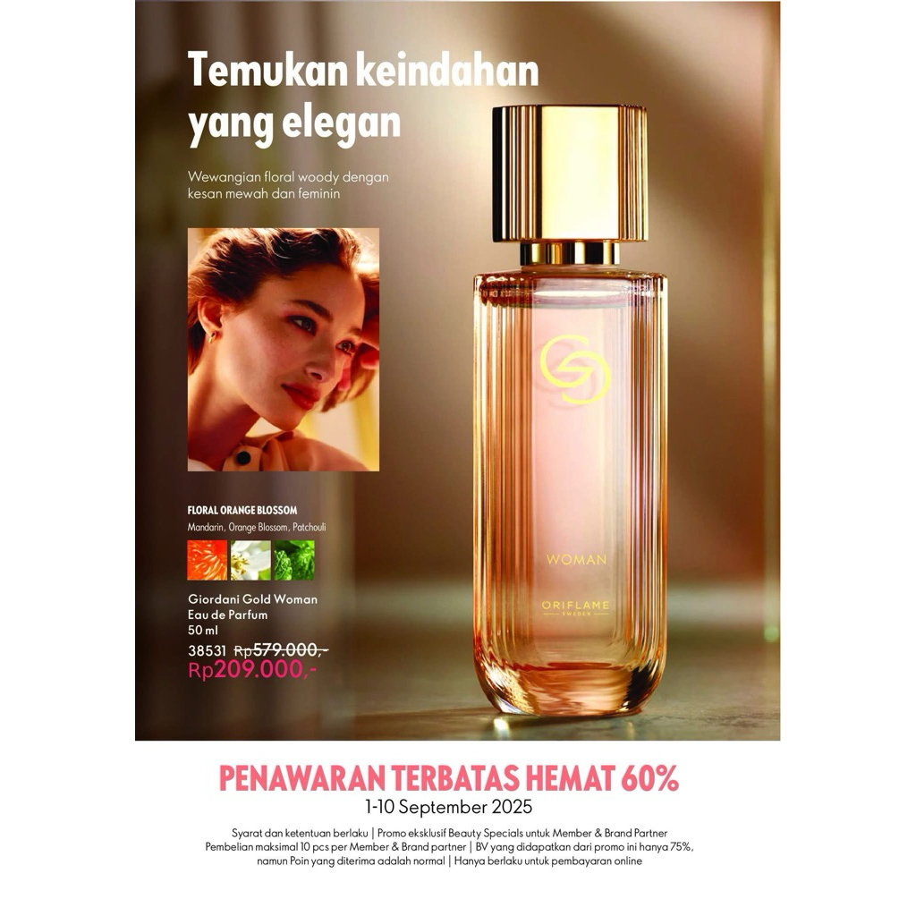 Parfum Giordani gold woman Oriflame