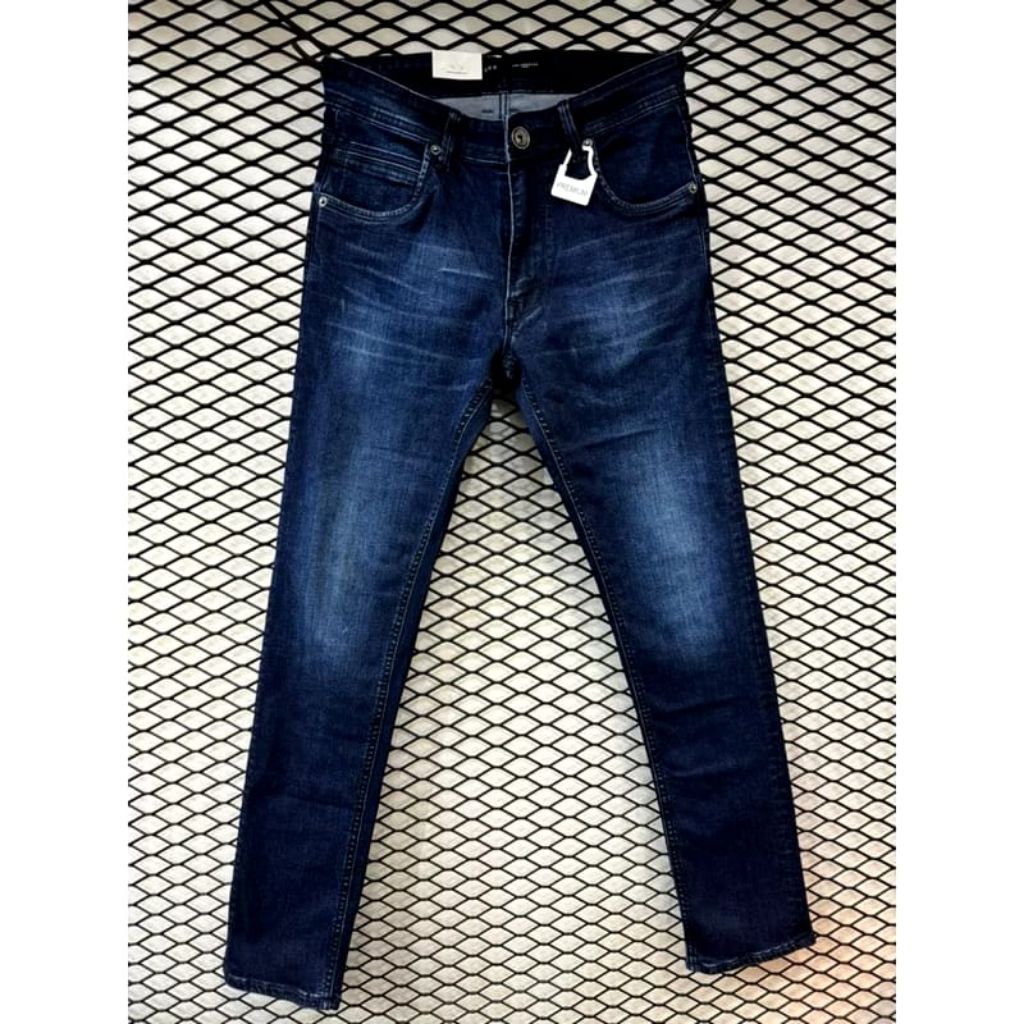 celana jeans panjang pria armani celana slin fit pria celana jeans armani cowok