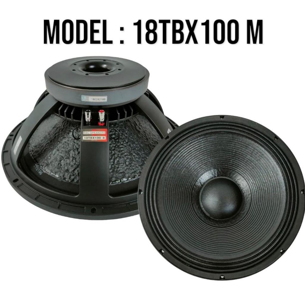 BNC 18TBX100 M Komponen Sub 18 inci, V.C. 100mm, M. 220mm