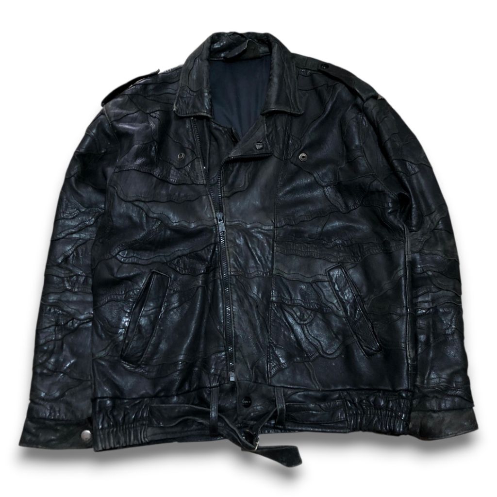 Leather jacket Seiko vintage