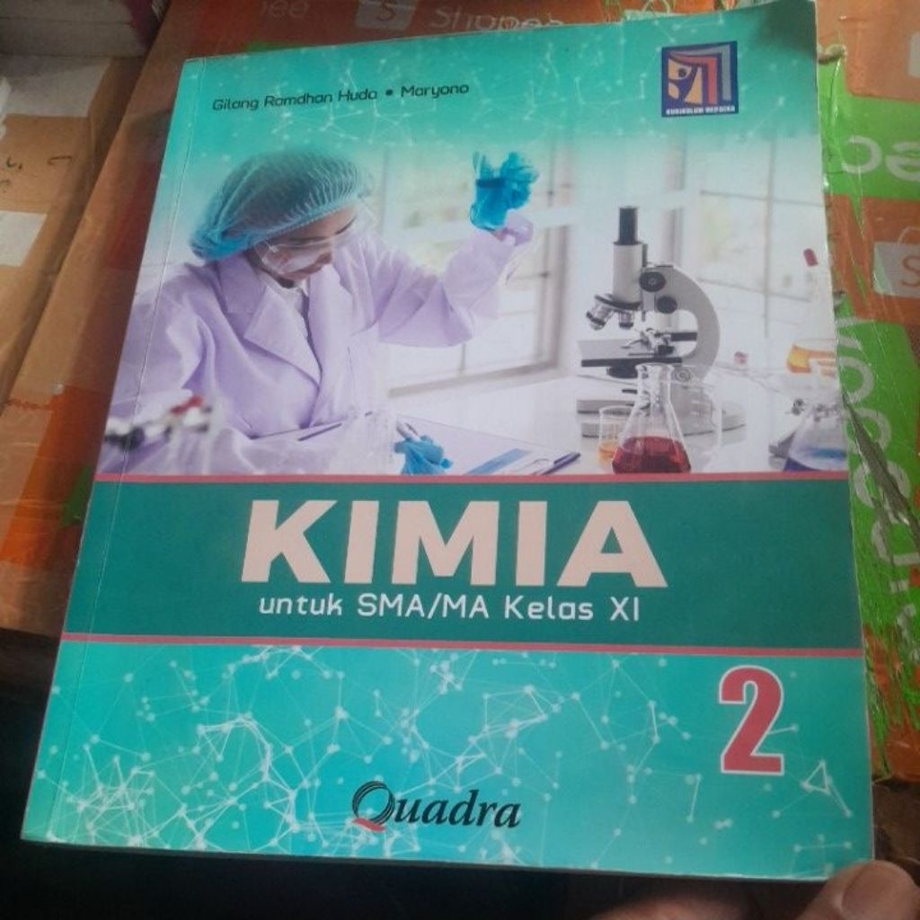 BUKU KIMIA UNTUK SMA KELAS XI/11/2 KURIKULUM MERDEKA PENERBIT QUADRA