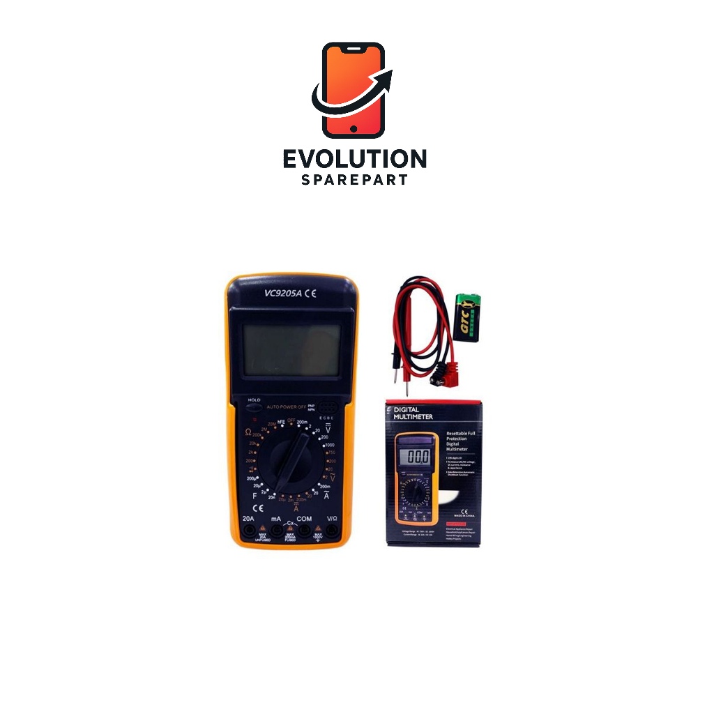 TOOL MULTITESTER VC9205A DIGITAL