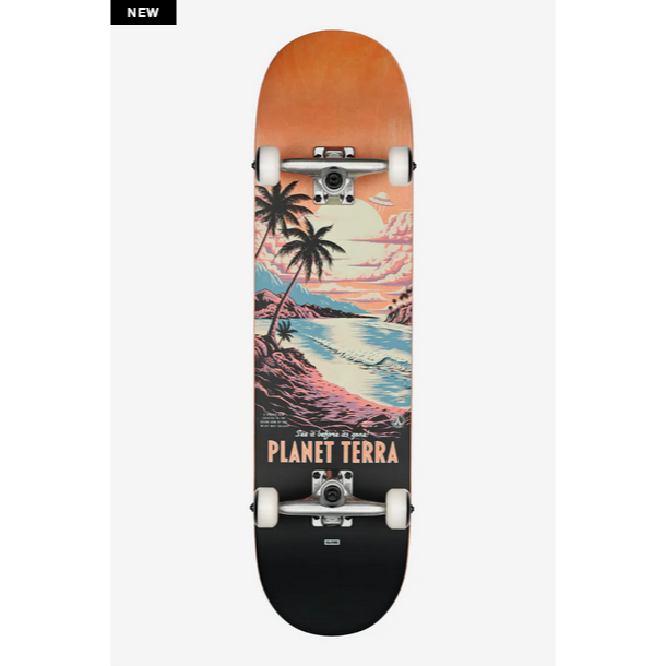 Skateboard Globe G1 Visitation Terra Bay Complete - 8.25" / Fullset Skateboard Globe