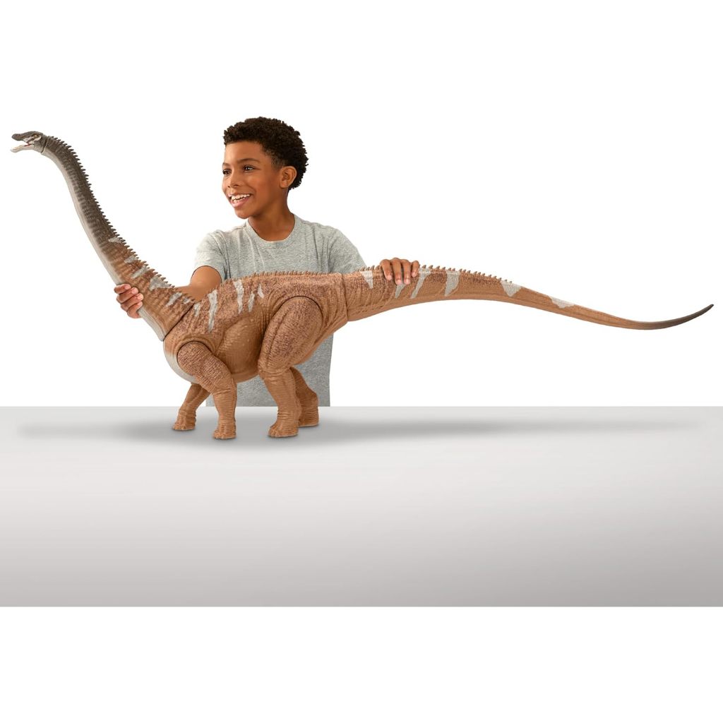 SALE KOMPLIT TERMURAH Koleksi Warisan Jurassic World Mattel Diplodocus Figur Aksi Dinosaurus Besar
