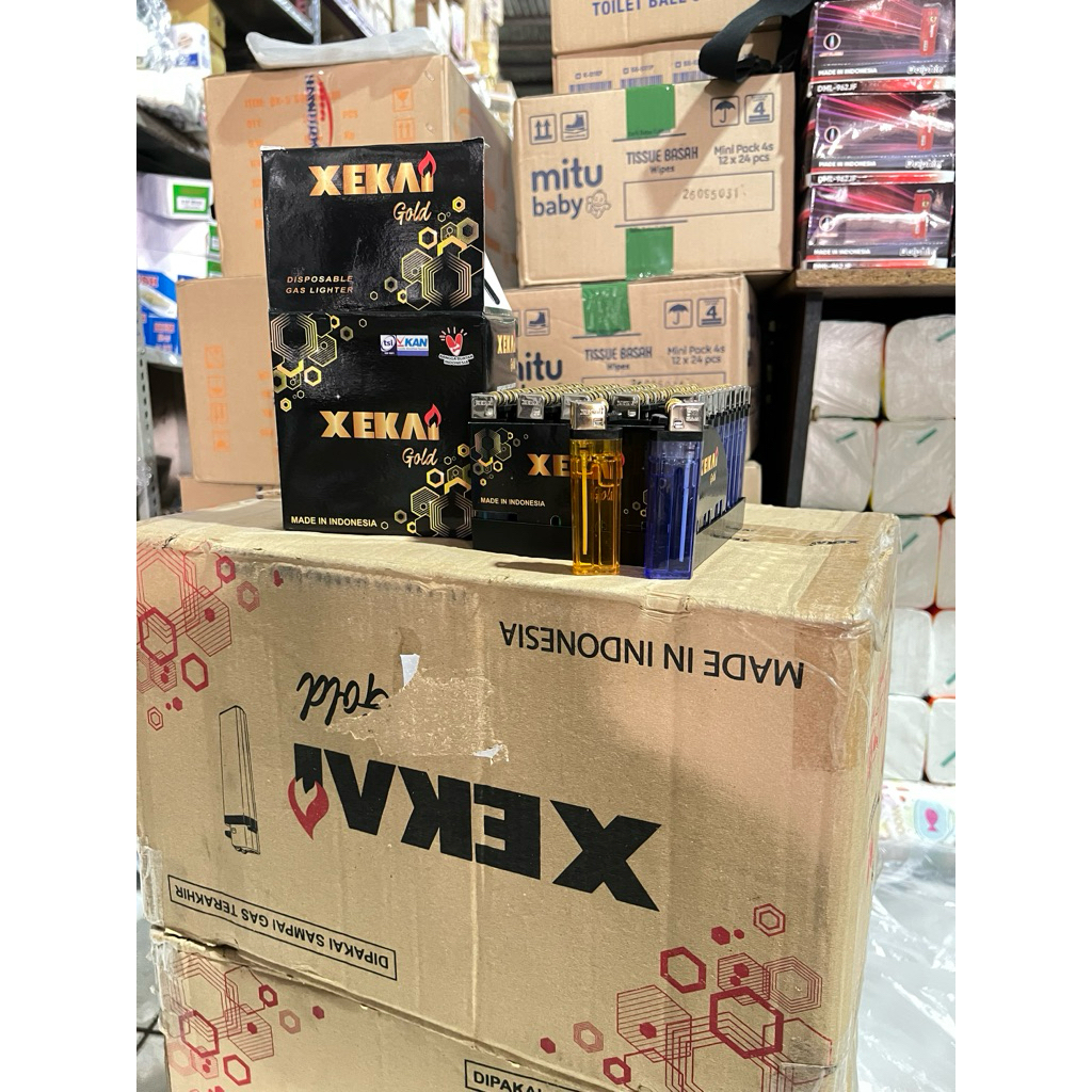 [PACK] KOREK RODA XEKAI MIRIP TOKAI 1pack isi 50pcs