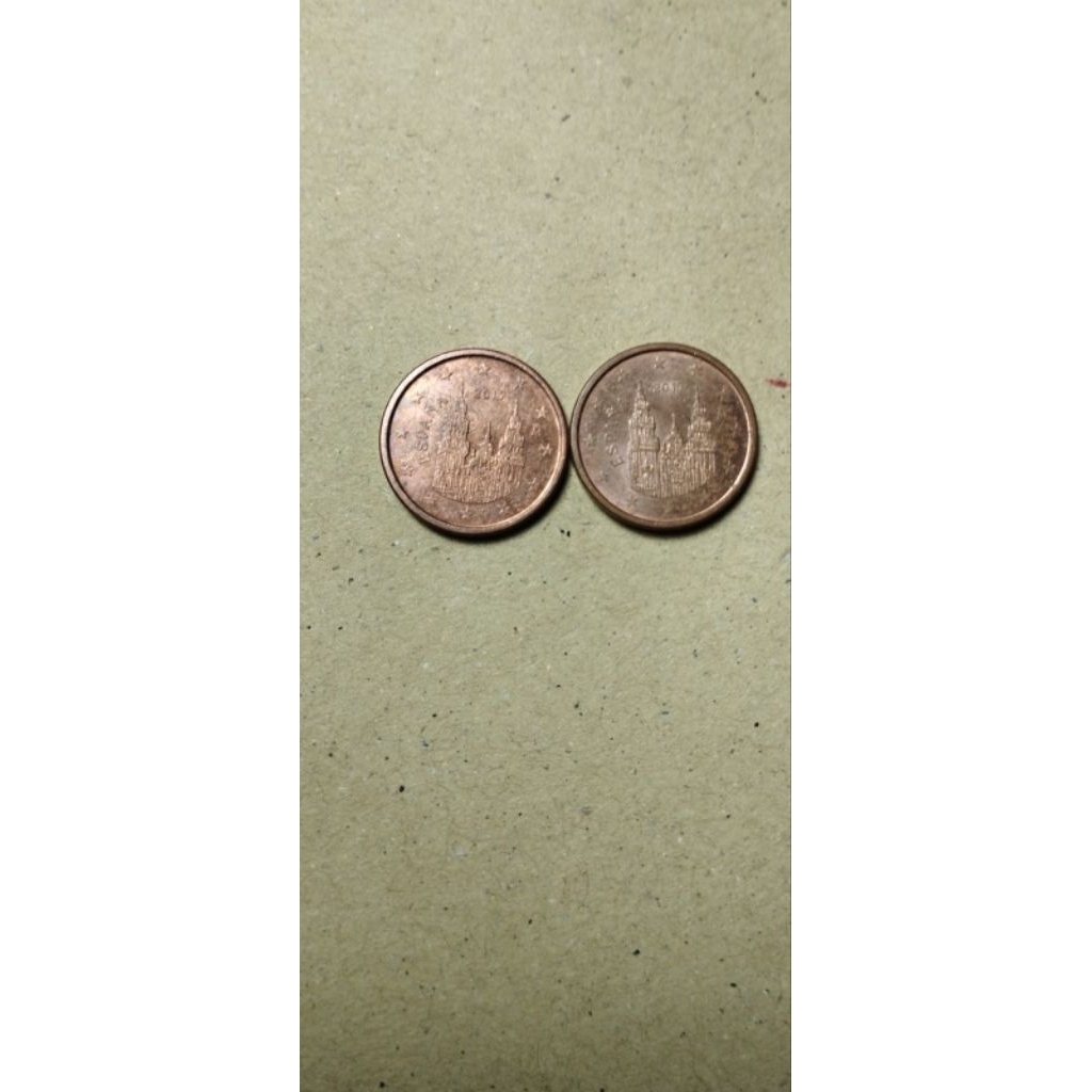 KOIN 1 CENT NEGARA SPANYOL