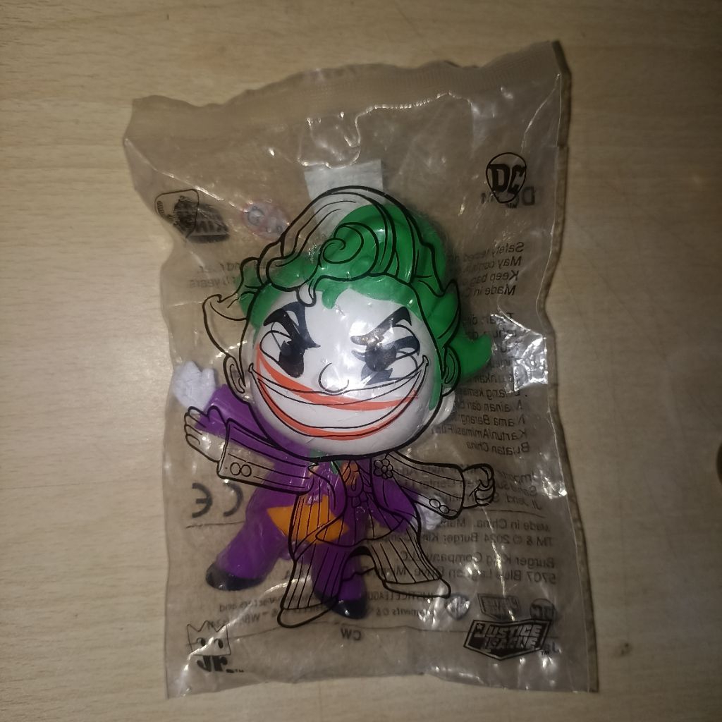 Burger King Toys DC series joker
