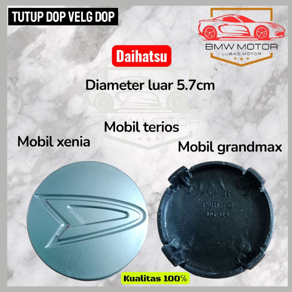 tutup Dop velg standar mobil Xenia terios