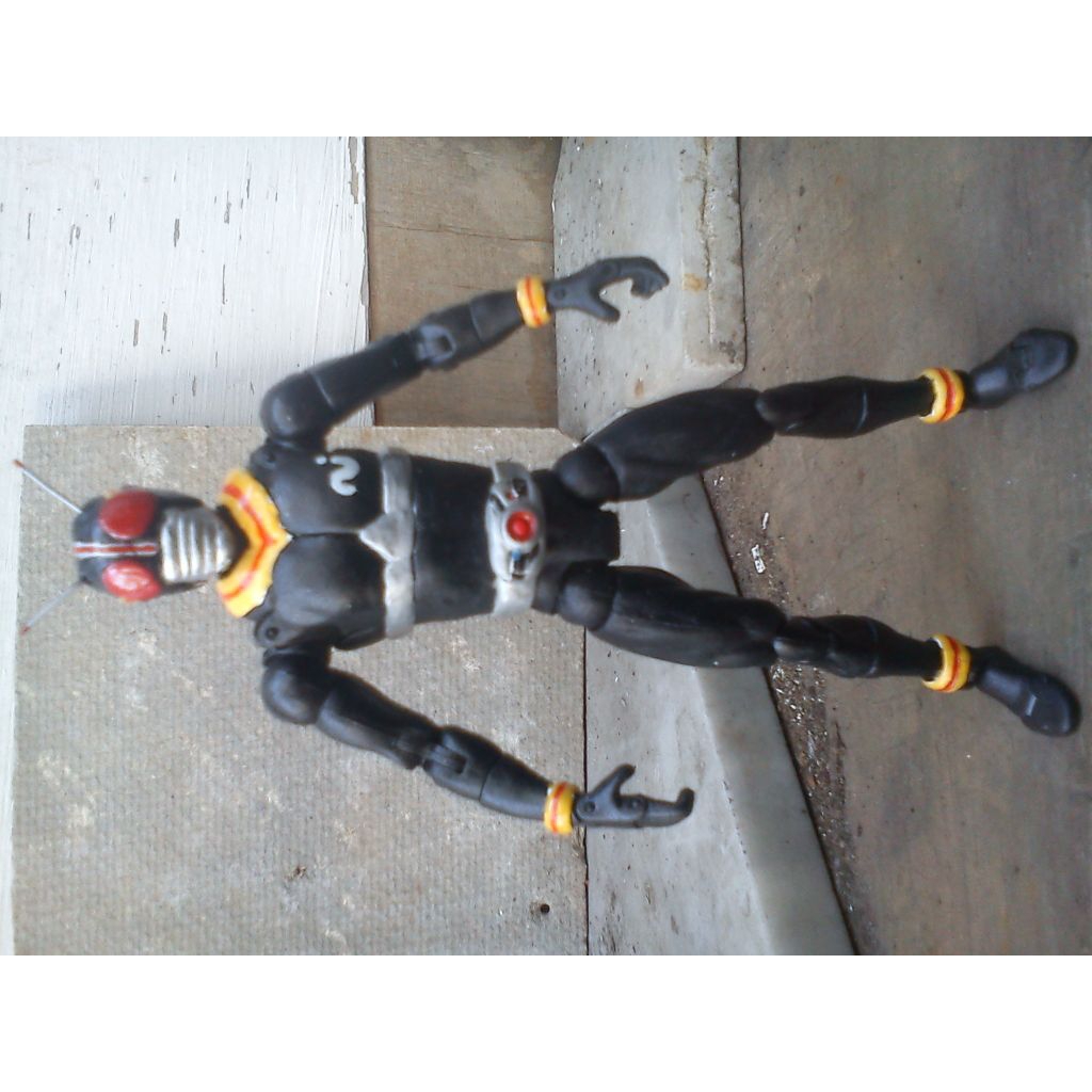 action figure custom shf Kamen rider black # ksatria baja Hitam shfiguarts mainan jadul vintage Toys