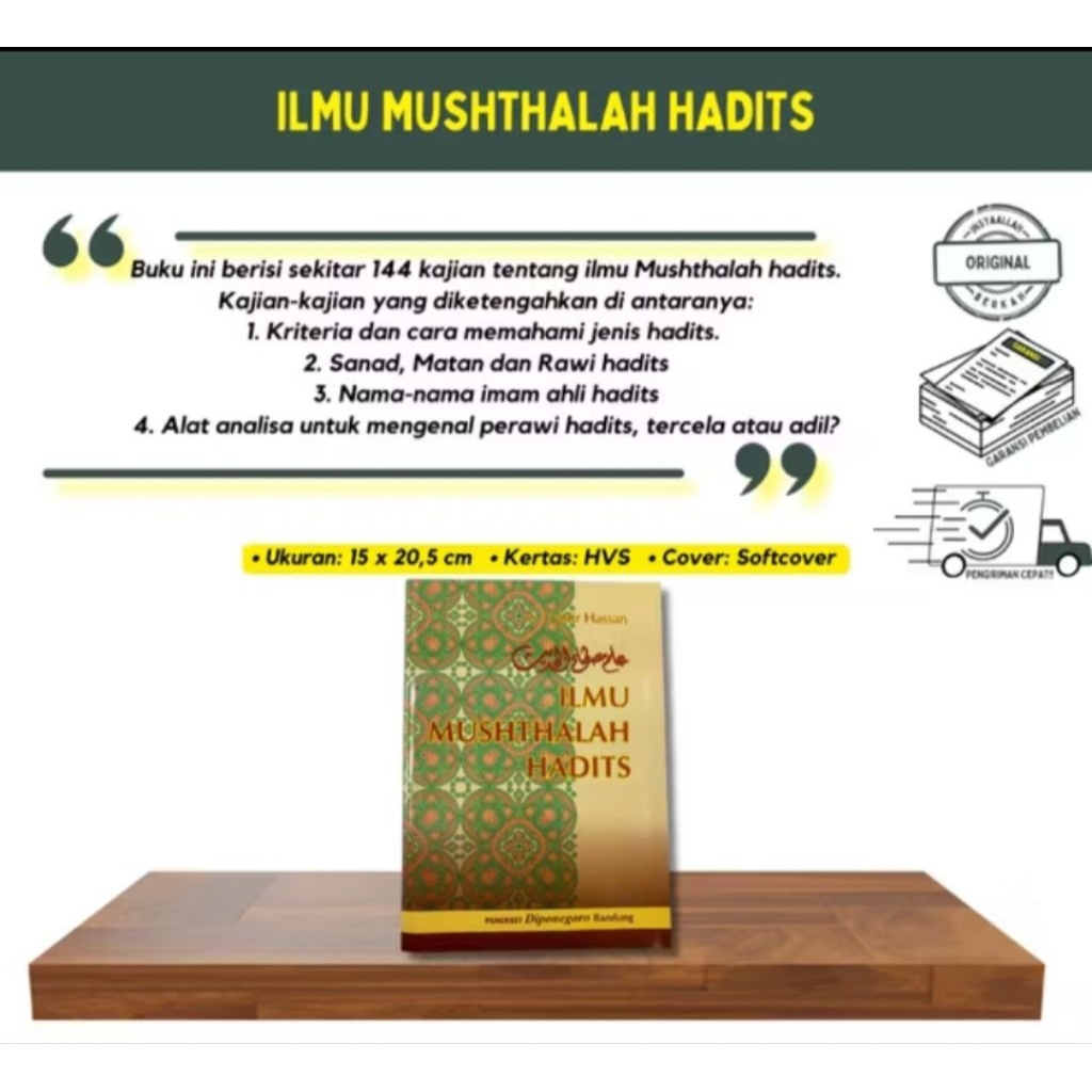 ILMU MUSTHALAH HADITS