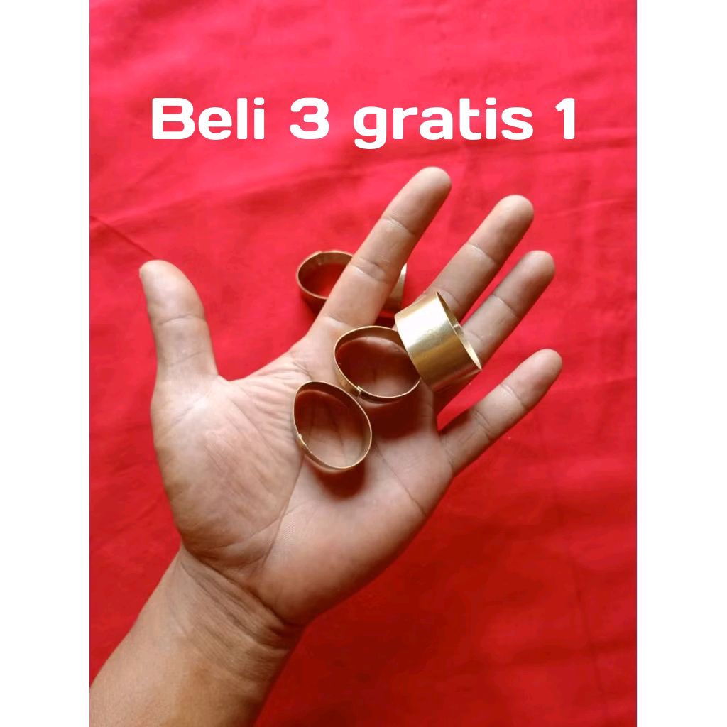 Selut/Cincin Gagang Golok Dari Kuningan Asli Original