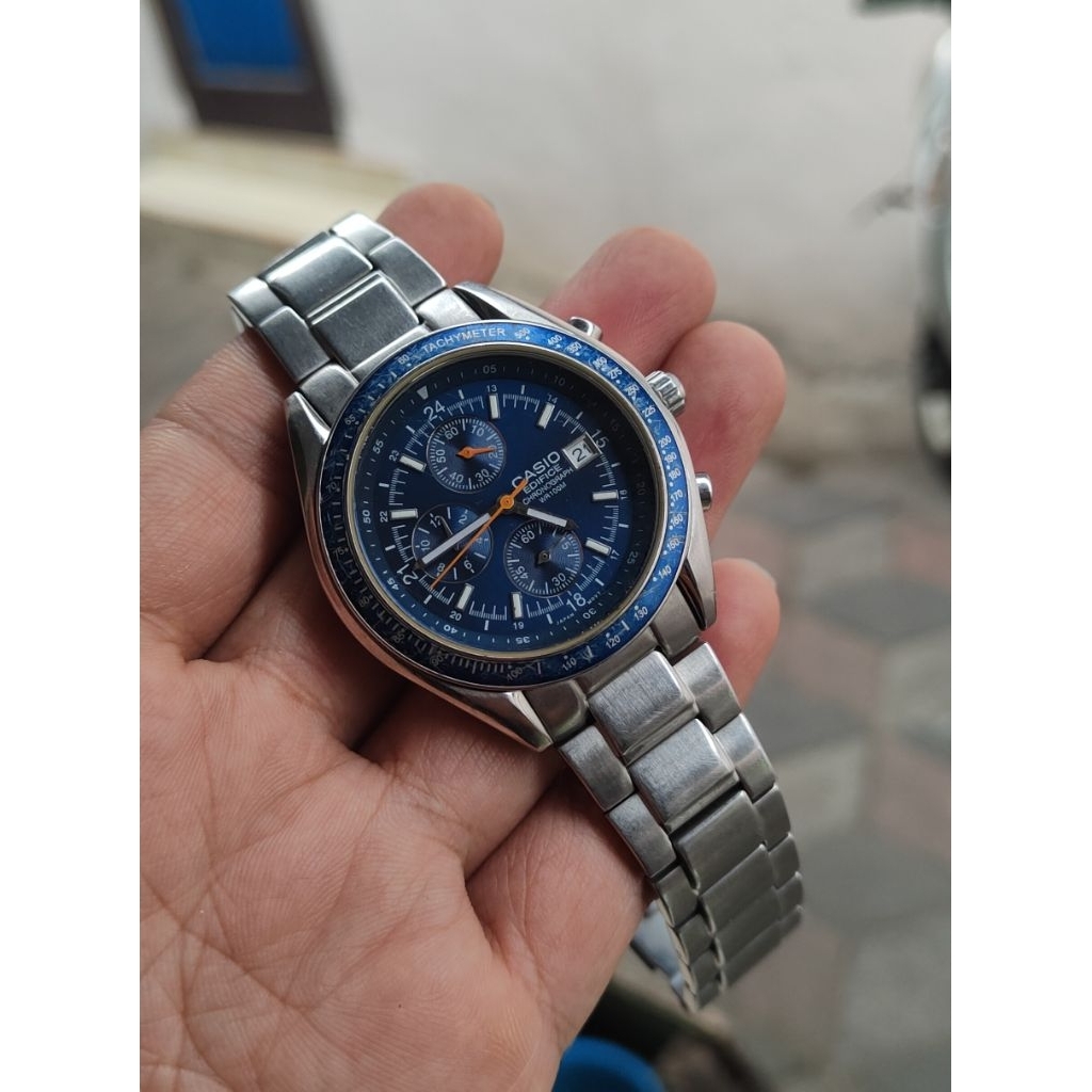 jam tangan original Casio edifice bekas second