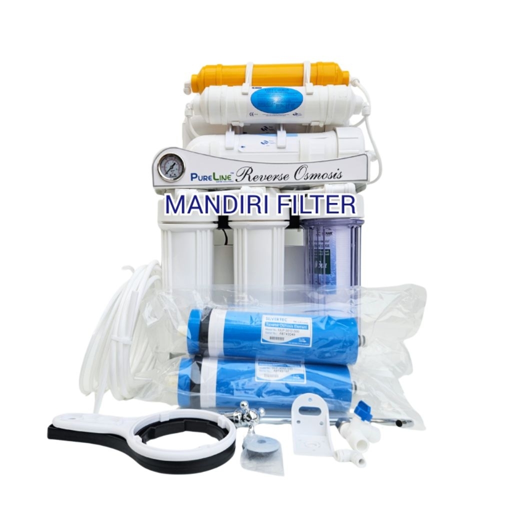 Mesin RO Pureline 1000 Gpd / Mesin RO 6 Step Filter Air Minum