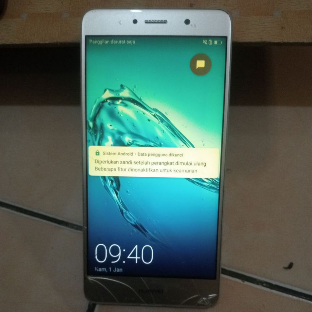 lcd +frame Huawei y 7 2017 ori copotan