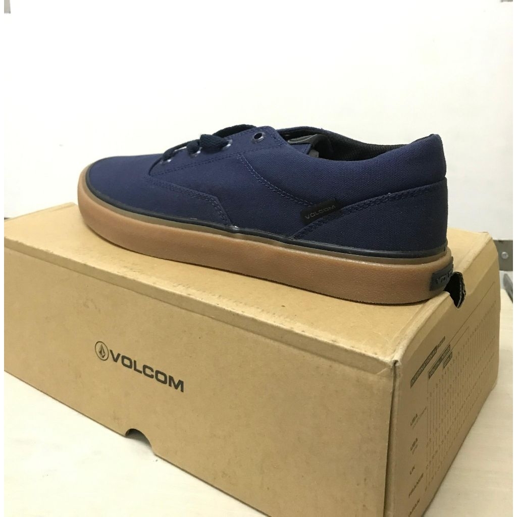 sepatu volcom draw lo nvy original