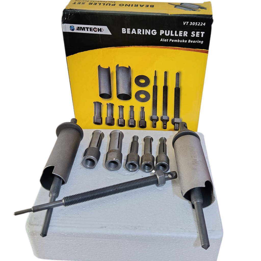 BY AMTECH Treker Bearing Puller Set 5 pcs AMTECH - Treker Lepas Pembuka Bearing Laher Tutup CVT