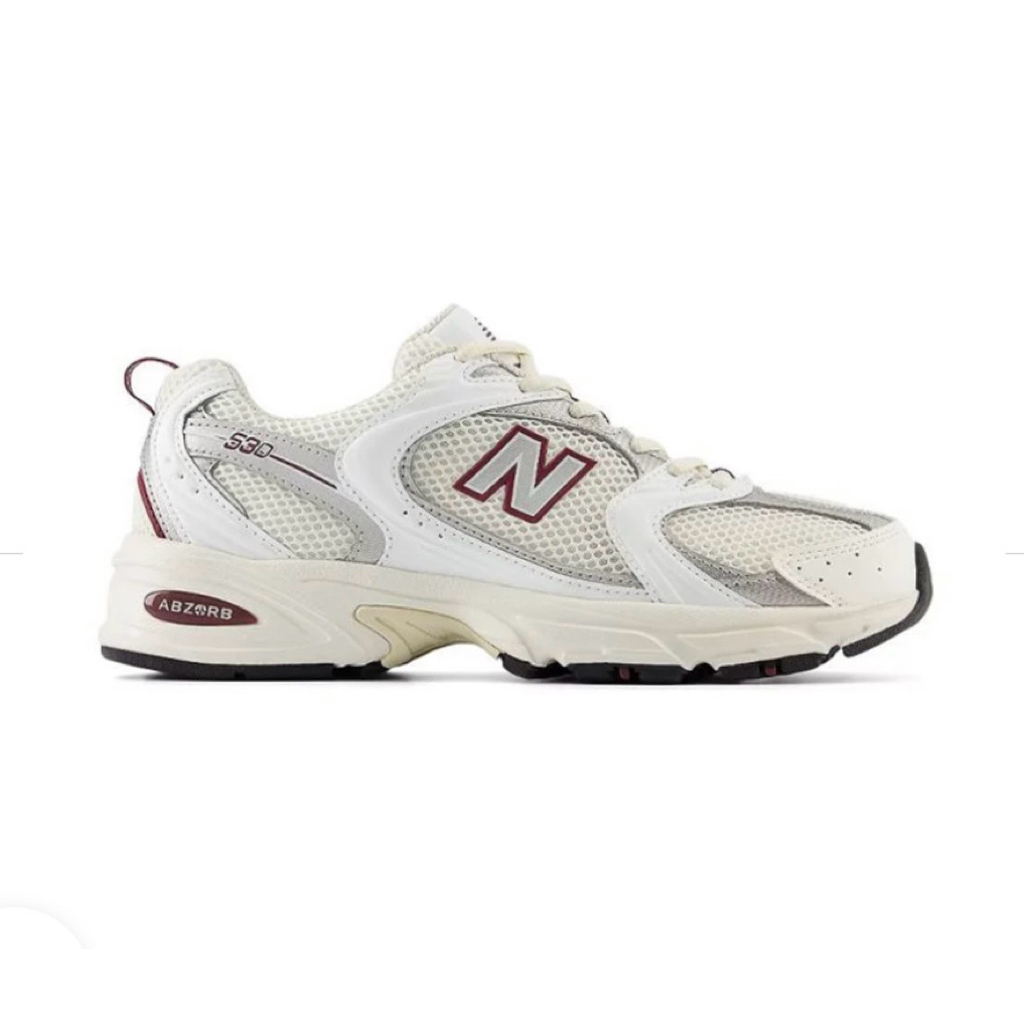 New Balance 530 Sea Salt Mercury Red