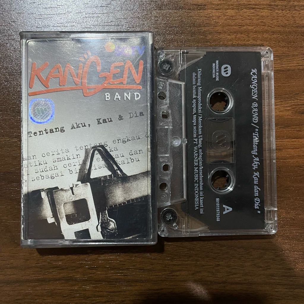 Kaset pita - Kangen Band - Tentang kau, aku, & dia