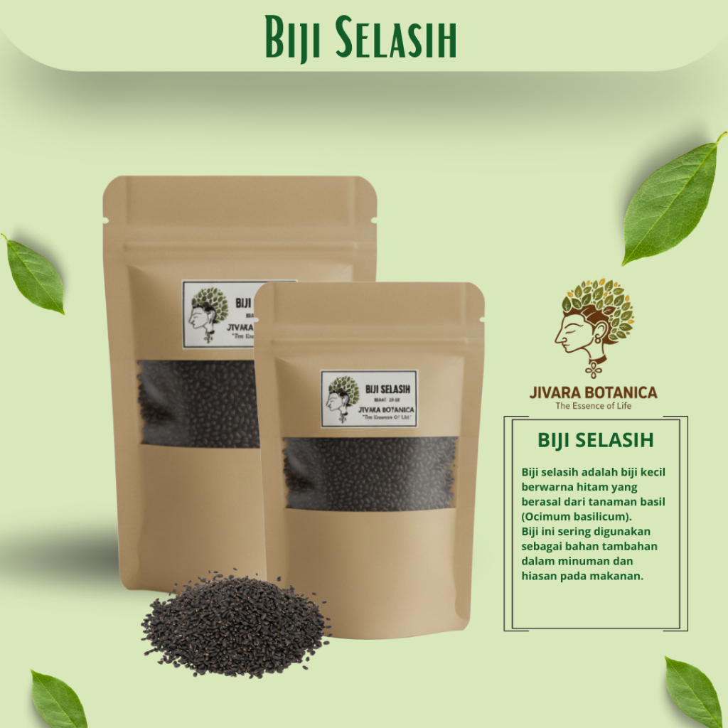 Jivara Botanica - Biji Selasih 20 gram