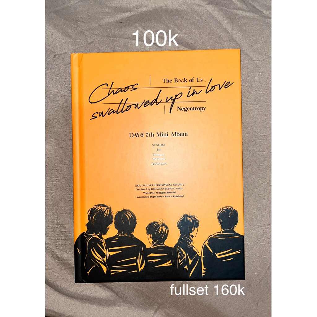 album unsealed day6 negentropy