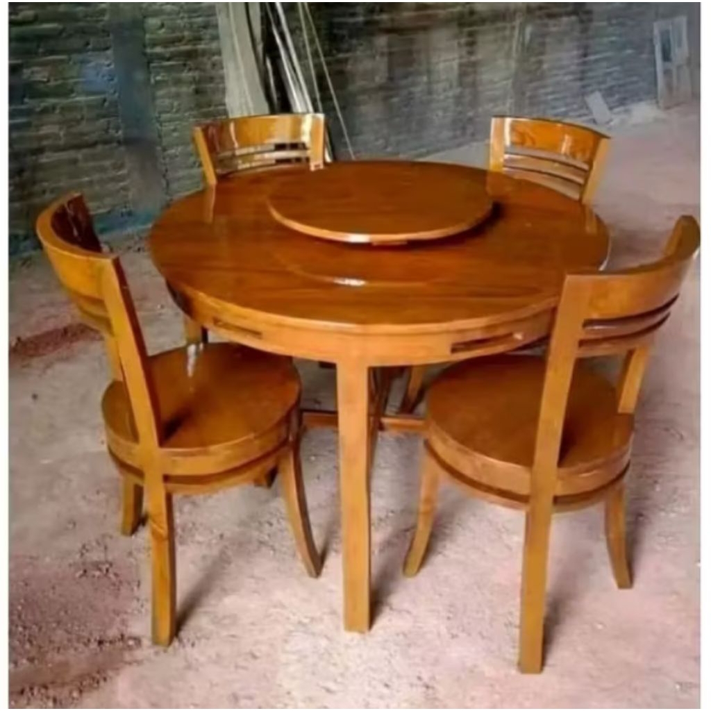 Meja makan kayu meja makan minimalis meja makan bulat meja makan kayu jati