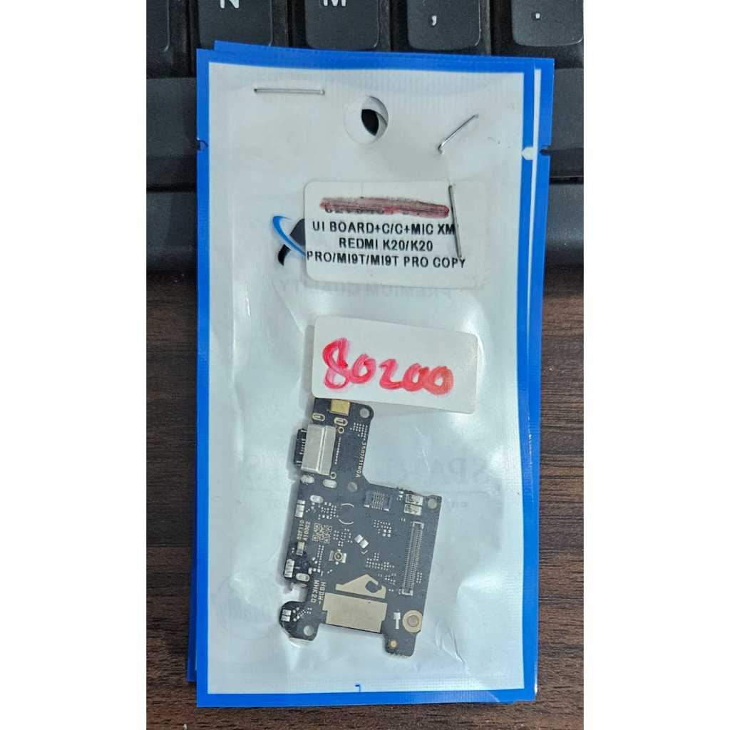 UIBOARD/PAPAN CHARGER +MIC XIAOMI REDMI K20/K20 PRO/MI9T PRO COPY (A-PRO)