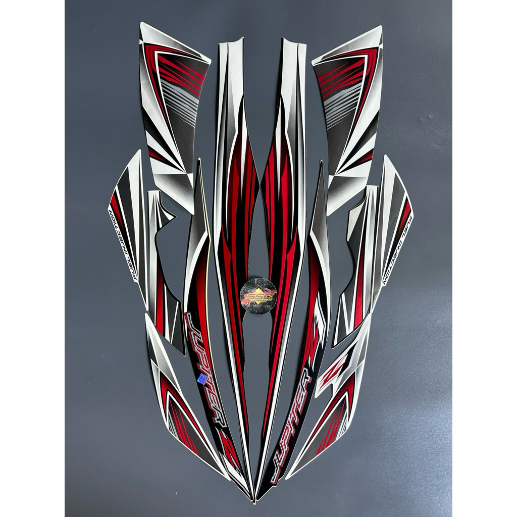 STRIPING STIKER JUPITER Z1 2012 PUTIH
