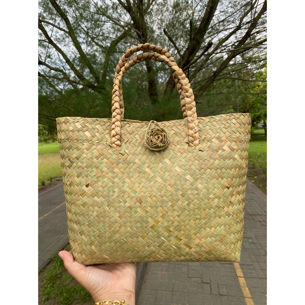 TAS PURUN ANYAMAN KHAS KALIMANTAN SELATAN 0099