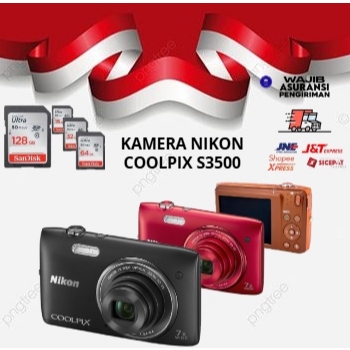 KAMERA NIKON COOLPIX S3500 / NIKON COOLPIX S3500 / NIKON S3500