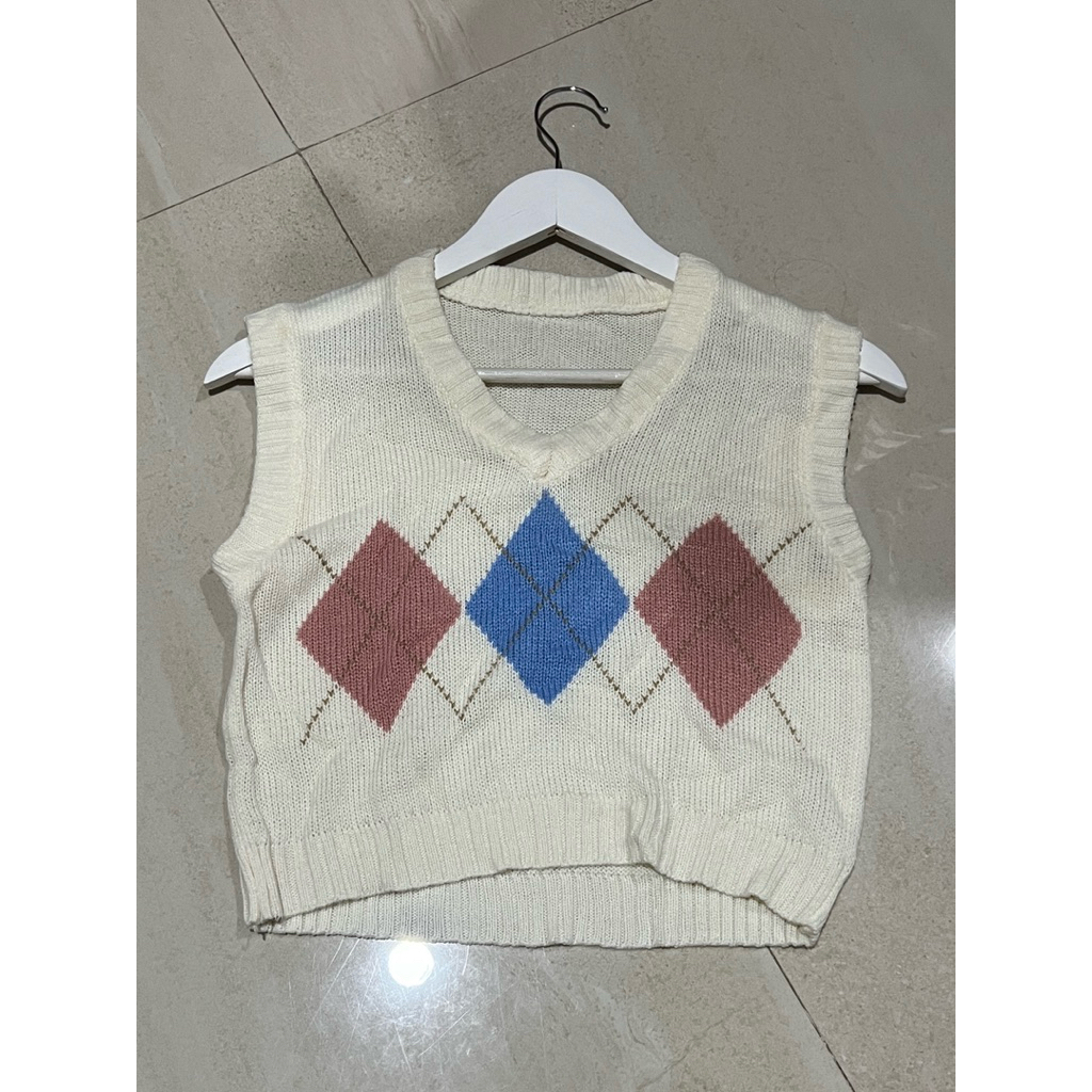 argyle vest