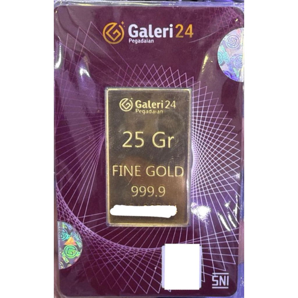 Logam mulia 25gr Gallery 24