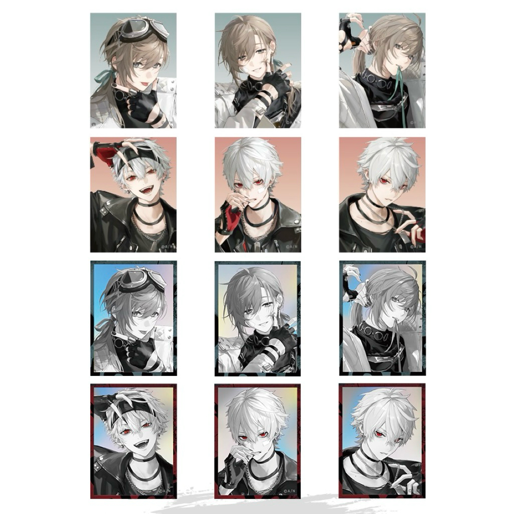 NIJISANJI Niji Puppet Pape Kuzuha Kanae Chronoir Nijidatoka Lauren Hibari Ibrahim Kenmochi Touya Tsu