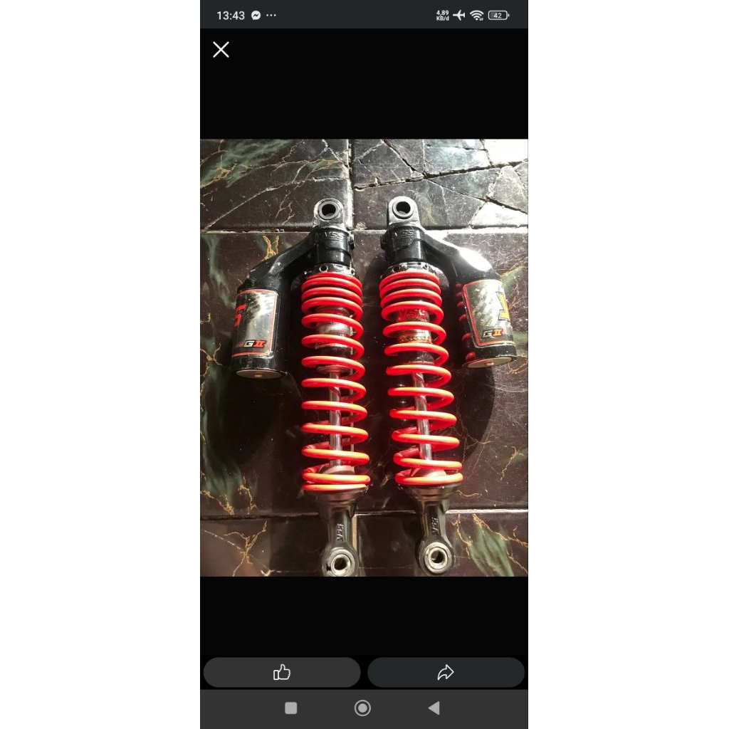 Shock tabung Yss G2 series