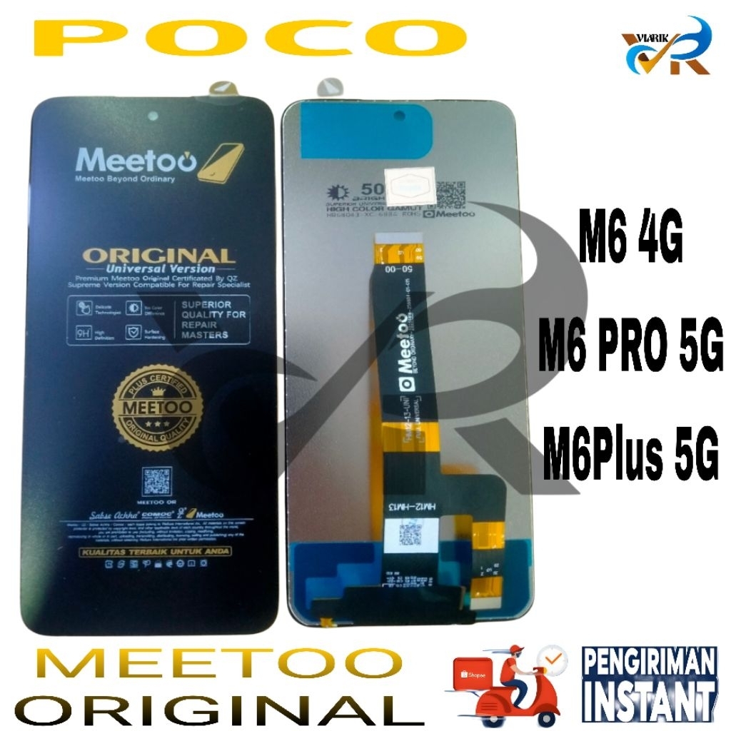 LCD POCO M6 4G / POCO M6 PRO 5G / M6 PLUS 5G ORIGINAL MEETOO