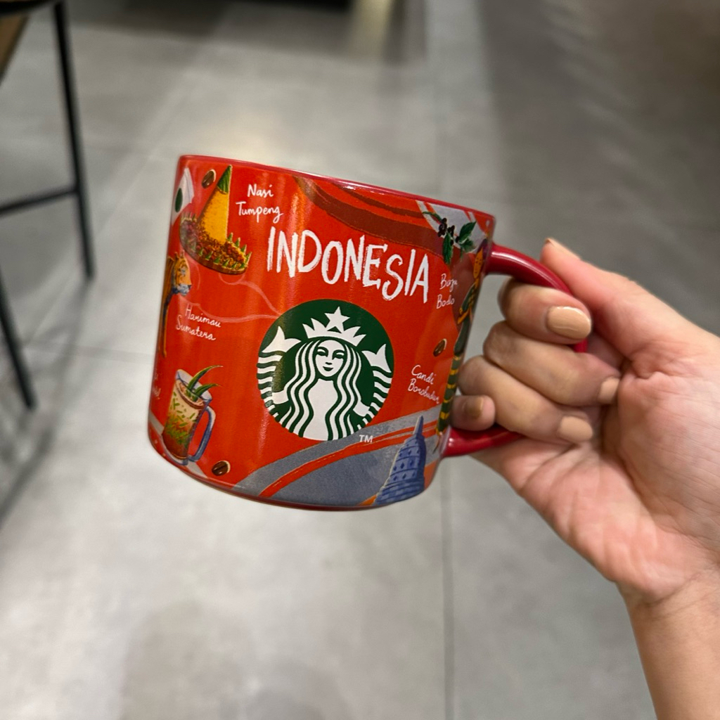 NEW Starbucks Indonesia City Collection Mug 2025 With Exclusive Box Original Starbucks