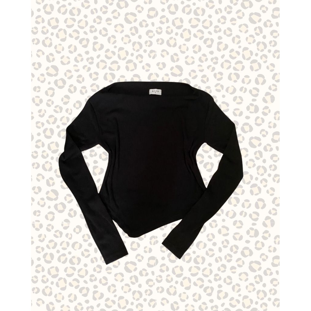 off shoulder top/sabrina top aijo