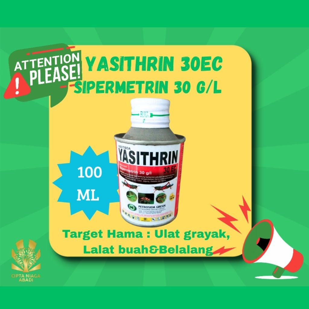 Insektisida YASITHRIN 30 EC, 100ml