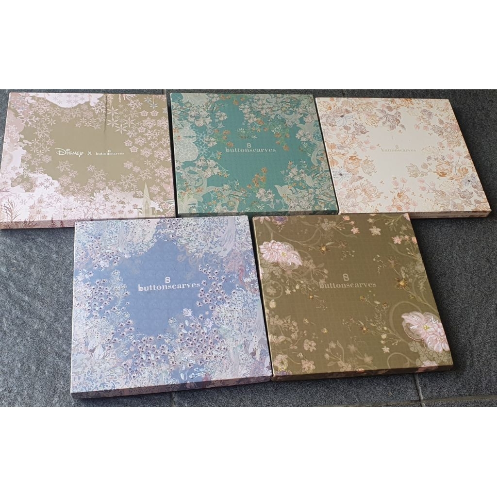 Buttonscarves Preloved Ederra Frozen Topkapi Sofya Hermossa Savanna