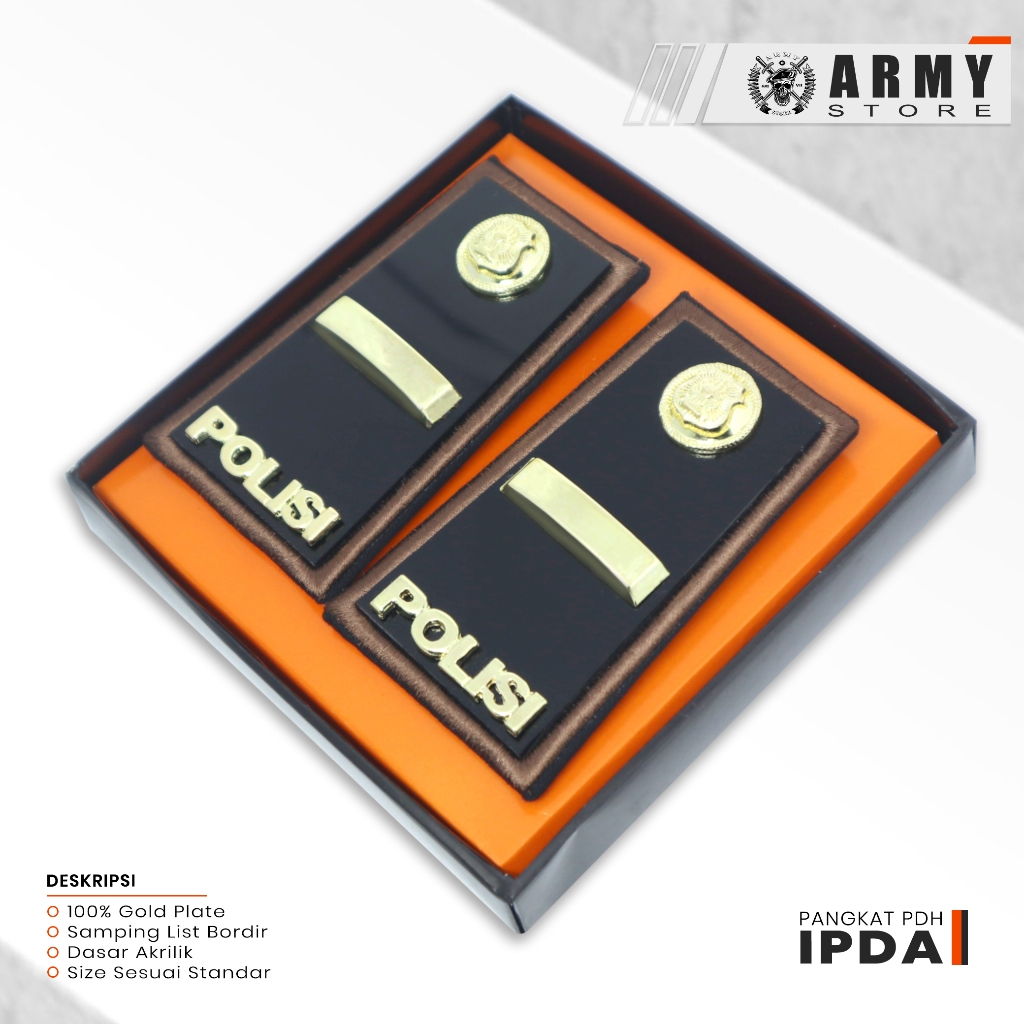 PANGKAT PDH IPDA POLISI / PANGKAT POLRI