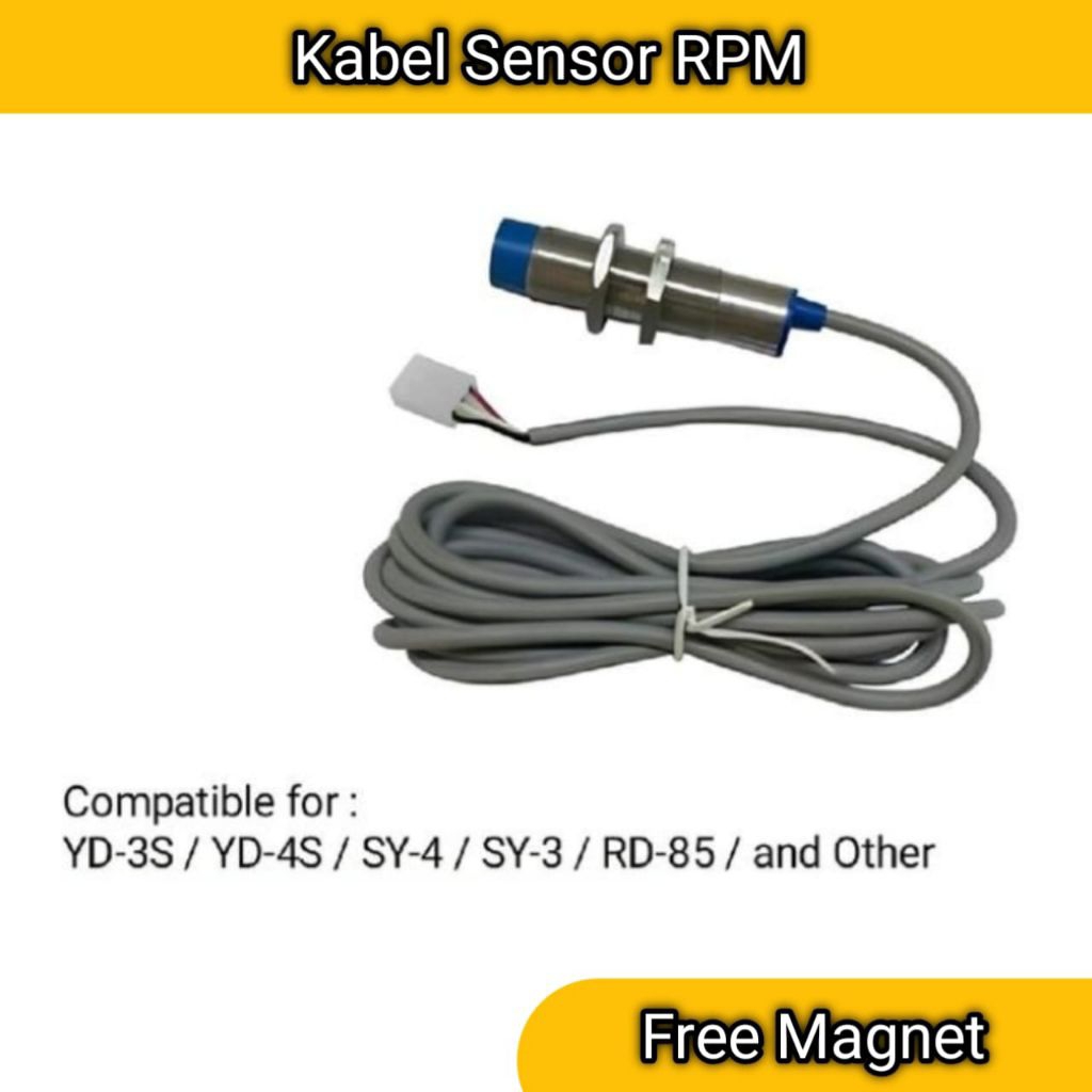 Kabel Sensor RPM Kapal 3 Core With Magnet
