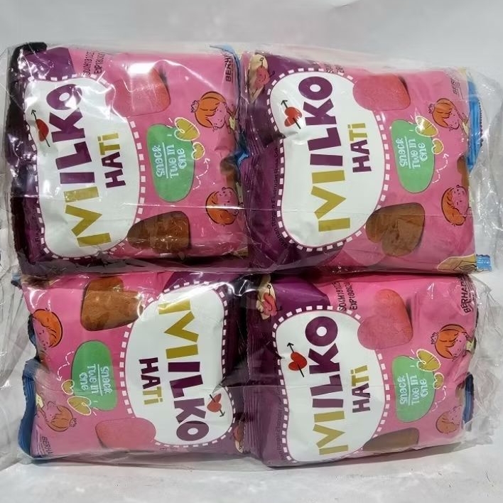 MILKO HATI SNACK BERHADIAH | 1 BAL ISI 10PCS