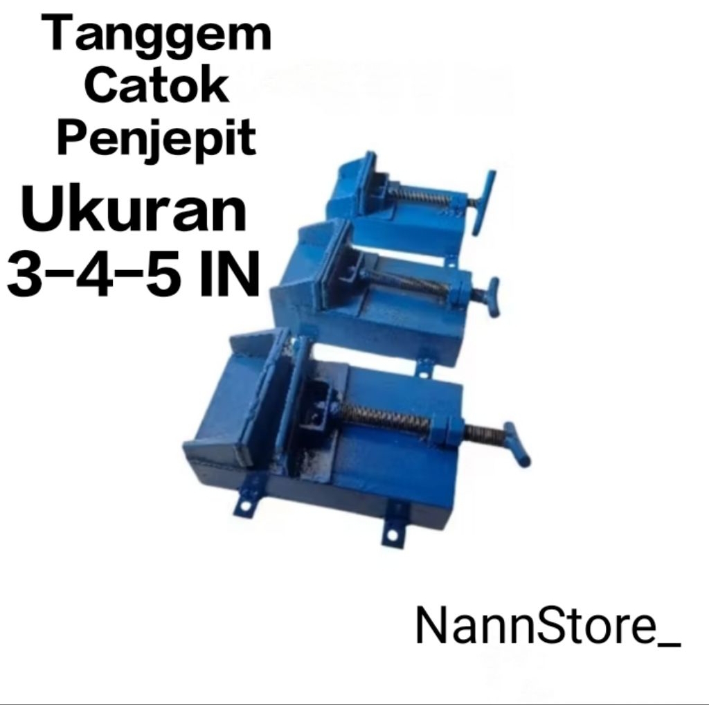 TERMURAH Tanggem Ragum Catok Besi / Penjepit Besi Ukuran Variasi