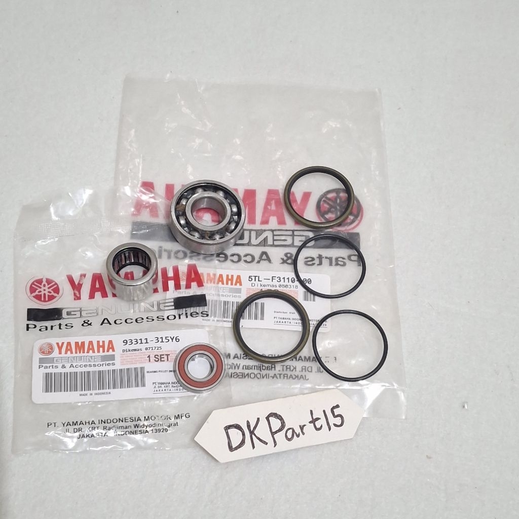 Bearing pully 5TL Plus laher as Pully + Seal pully Yamaha Mio lama Mio sporty Smile