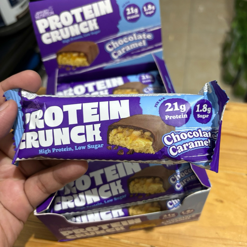 Applied nutrition protein bar protein crunch whey protein isolate quest protein bar