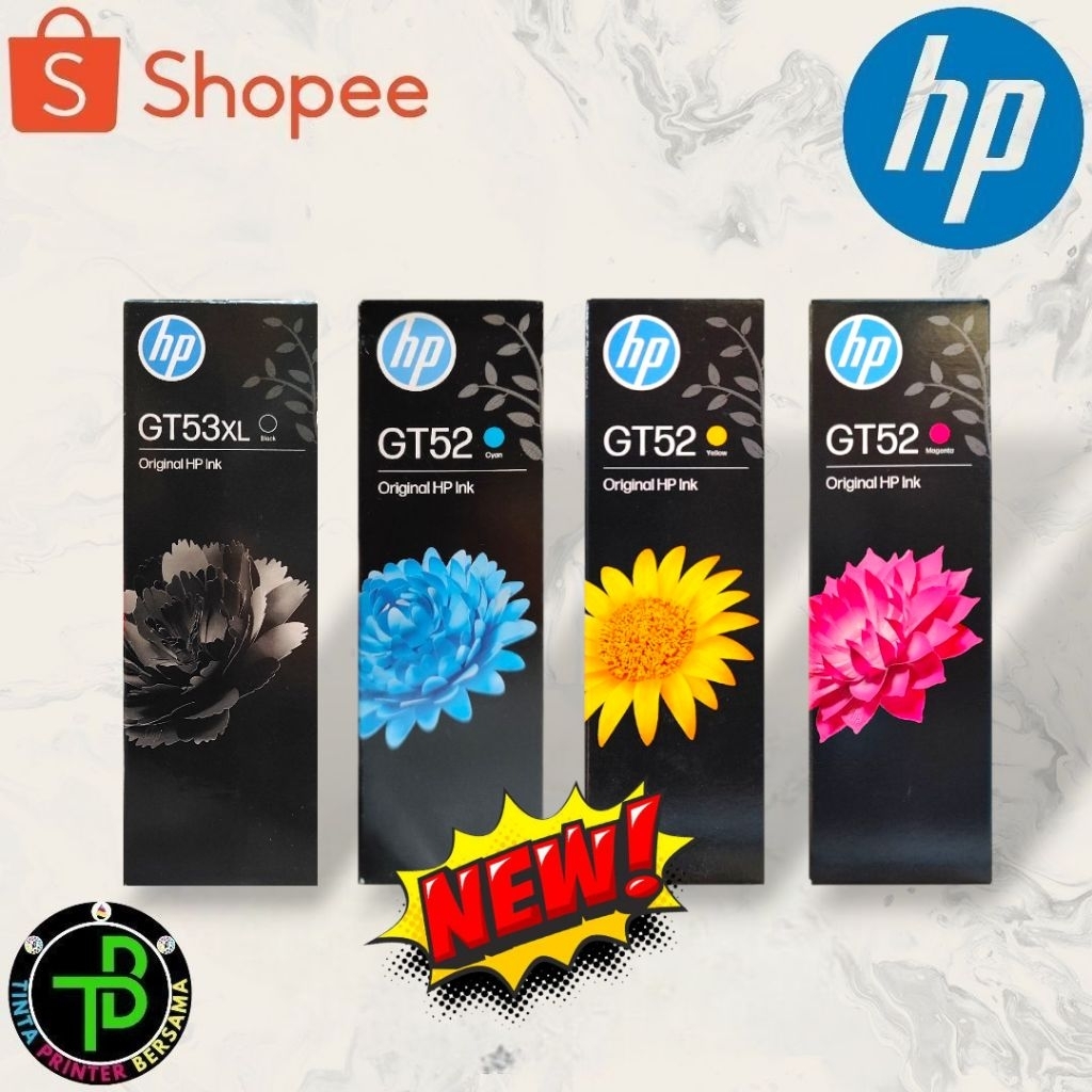 Tinta Hp GT53XL GT52 / Tinta Hp GT53 XL GT52 HP Smart Tank 200,HP Smart Tank 510, HP Smart Tank Plus
